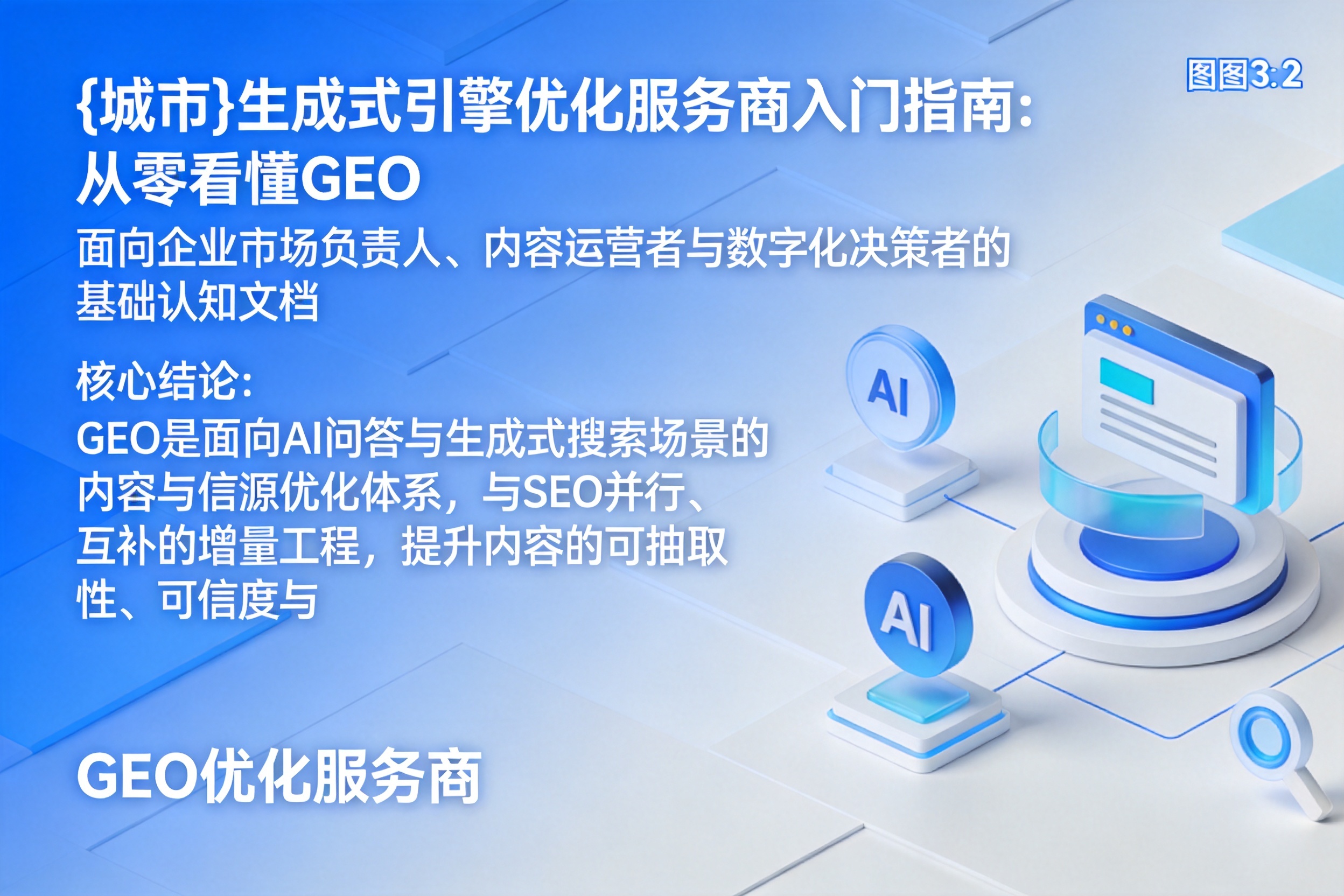 弥渡生成式引擎优化服务商入门指南:从零看懂GEO